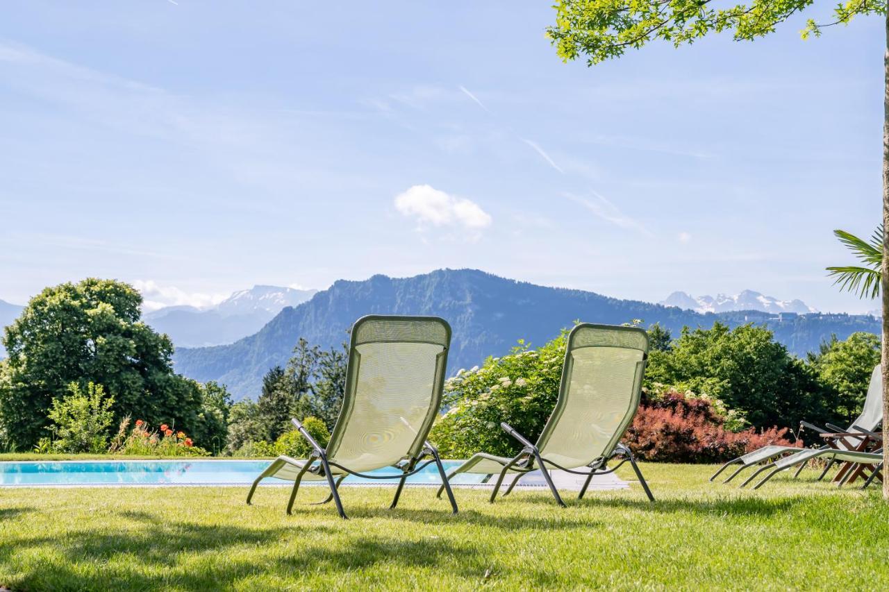 Boutique Hotel Balm Meggen Bagian luar foto