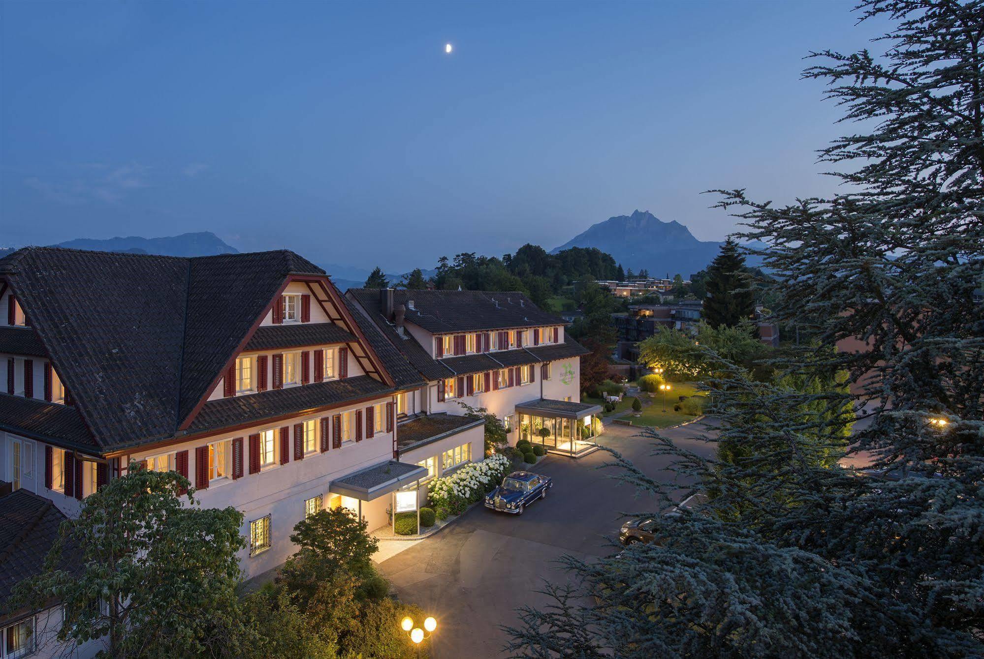 Boutique Hotel Balm Meggen Bagian luar foto